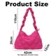 thumbnail image 2 of Bolso de mano acolchado para mujer, ligero y acolchado, tipo hobo, 2023, con pliegues en forma de nube., 2 of 5