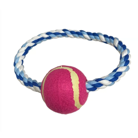 Genérico - Pelota Con Agarre De Cuerda Anudada