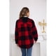 thumbnail image 3 of Chaqueta Leñadora Peluda Oversize Mujer Invierno Calidad Premium 6075, 3 of 3