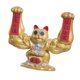thumbnail image 4 of Estatuilla De Gato De La Suerte Escultura Estatua De Animal Divertido Feng Shui Para Estante De Casa Aureate, 4 of 5