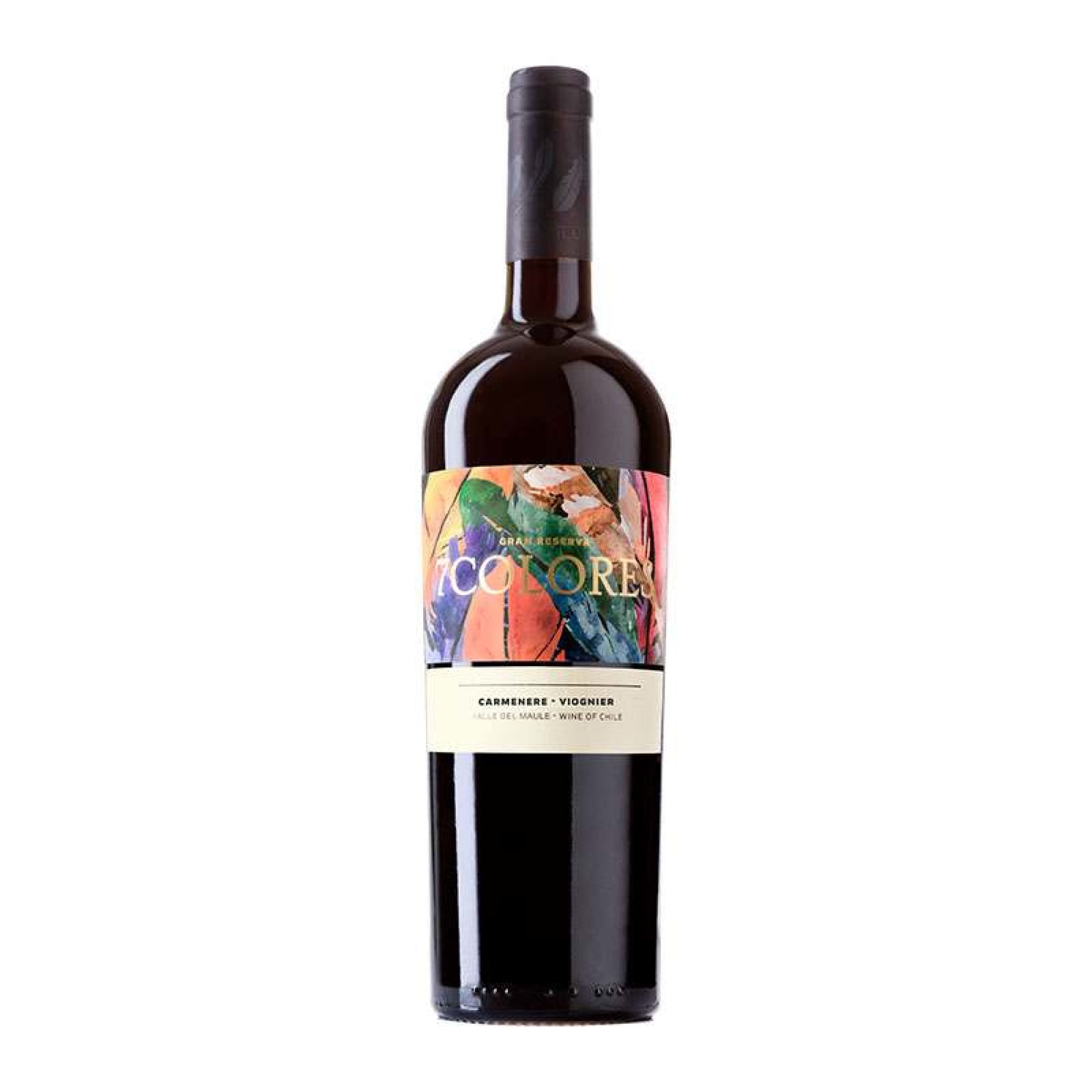 Vino Tinto Carmenere-viognier 7colores Gran Reserva 13.5° Botella 750 ml Morandé