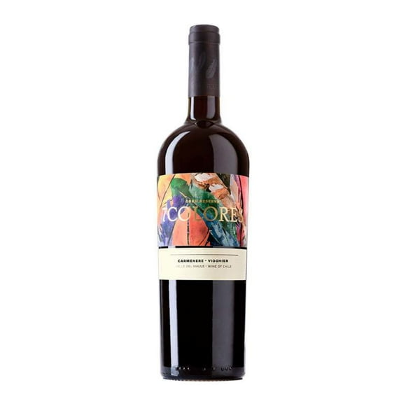 Vino Tinto Carmenere-Viognier 7Colores Gran Reserva 13.5° Botella