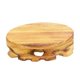 thumbnail image 1 of Base Circular De Madera Para Jarrón, Soporte Para Estatua De Buda, Base Baja Para Tetera Tallada En Madera, 1 of 3