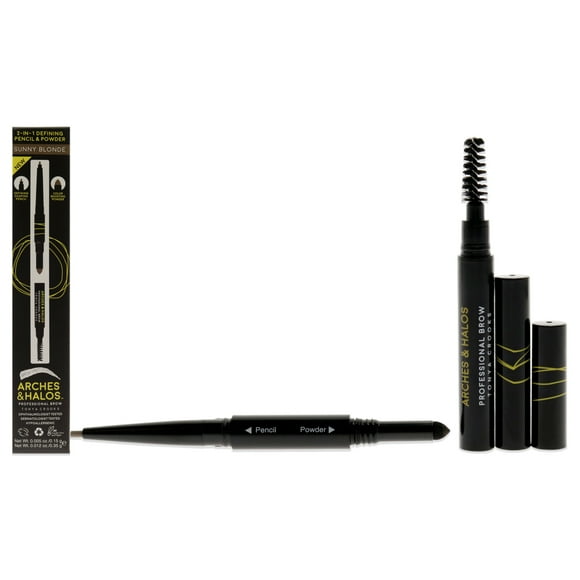 Lápiz Y Polvo Para Cejas Definitorios 2 En 1 - Sunny Blond De Para Mujeres - 0.017 Oz De Maquillaje