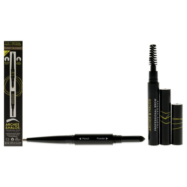 Lápiz Y Polvo Para Cejas Definitorios 2 En 1 - Sunny Blond De Para Mujeres - 0.017 Oz De Maquillaje