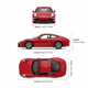 thumbnail image 4 of Auto Porsche 911 Carrera S Escala 1:60 - Welly, 4 of 5