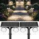 thumbnail image 1 of Focos Solares POOWUUDT Juego de 2 con Sensor de Movimiento IP65, 1 of 8