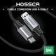 thumbnail image 2 of Cable Usb Tipo C To Usb 5 M iPhone Samsung Hosser Carga Rapi Negro, 2 of 3