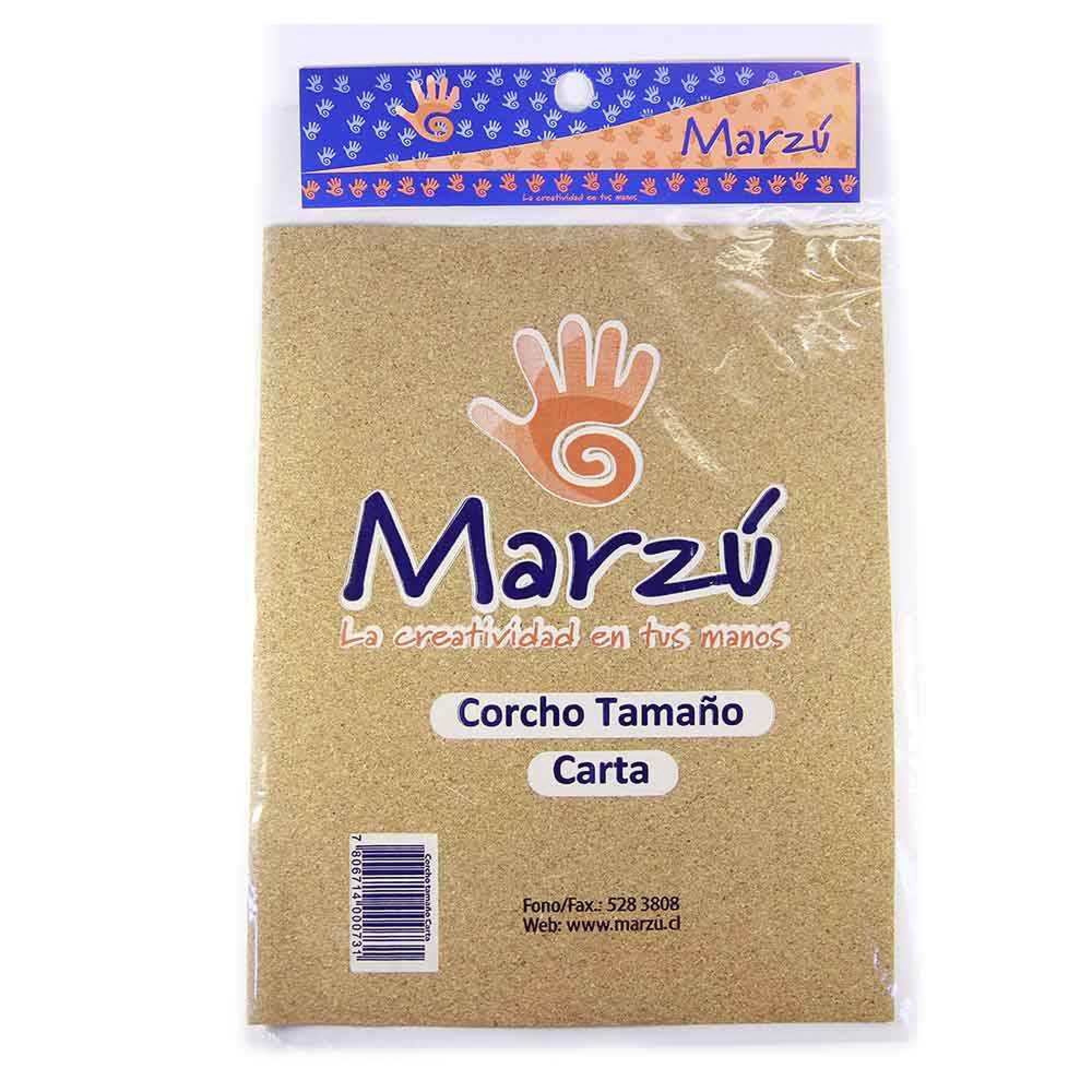 Corcho Tamaño Carta Marzú