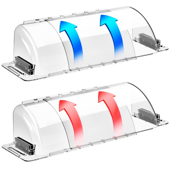 Deflector de ventilación CH24Globall 21-39 cm Magnético - Pack de 2