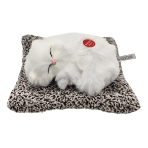 Genérico - Gatito De Peluche Realista Dormido Con Sonido ( Mauya) Marron