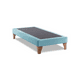 thumbnail image 3 of Base Elegante Cama Europea 1.5 Plaza 105x200 CM Turquesa Felpa, 3 of 3