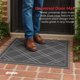 thumbnail image 3 of Alfombra SlipToGrip 107x89 cm Gris, paquete de 2 a cuadros, 3 of 7