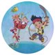 thumbnail image 3 of Jake y los Piratas del País de Nunca Jamás Alfombra Redonda de Felpa Coral, Antideslizante, No Desprende Pelusas, Lavable y Duradera para Salón, Dormitorio y Habitación de Niños 60cm, 3 of 6