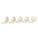 thumbnail image 4 of Muñeco cabezón con base blanca, 5 piezas por paquete, para personalizar tienda de mascotas, 4 of 4