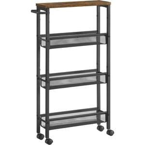 Casa Vinte - Carro Auxiliar Organizador Bar Cocina 4 Niveles Leiden