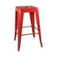 thumbnail image 3 of Taburete Piso Metal Tolix para Comedor Bar LF5-03H 66cm - Rojo, 3 of 4