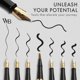 thumbnail image 5 of Set de Plumas de Caligrafía Wordsworth & Black – 6 Puntas Negras, 5 of 9