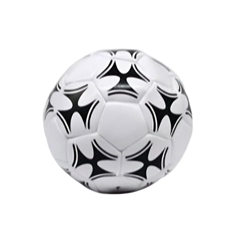 Genérico - Balon De Fútbol Cosido A Máquina Blanco