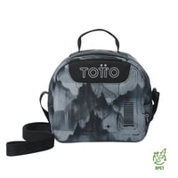 Lonchera Térmica Escolar Para Niño Borrador Gris Totto