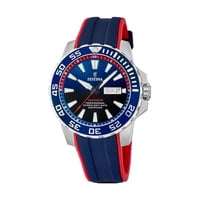 Reloj Festina Diver Rubber Strap Blue Dial Quartz F20662-1 200M Men'S Watch