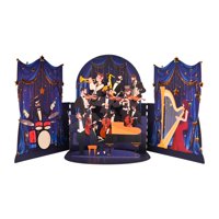 Tarjeta De Felicitación Joyvine 3D Desplegable En Forma De T Con Extensión Concert