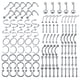thumbnail image 1 of 110x Joyería Del Cuerpo Piercing Oreja Nariz Ombligo Ombligo Anillo Aros 1.2x10mm, 1 of 5