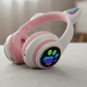 thumbnail image 2 of Audifono Bluetooth Cat Ear KT-46 Rosado Color, 2 of 3