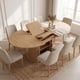 thumbnail image 2 of Mesa Comedor France Extendible 110-150cm Con Almacenamiento Marrón Claro, 2 of 5