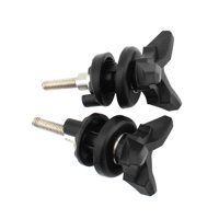 Magideal - 2 Tornillos Para Parabrisas De Motocicleta, Accesorios De Tornillos De Ajuste, Reemplaza Los Pernos Del Parabrisas De La Motocicleta Para R1200Gs Adv