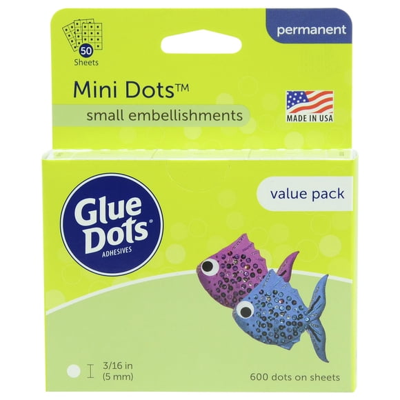 Paquete Económico Mini Dots Doble Cara 3 16 600 Puntos