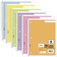 thumbnail image 1 of Cuaderno Mead Pack de 6 19 cm x 26 cm 70 hojas colores pastel, 1 of 6