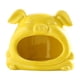 thumbnail image 4 of Decoraciones De Hábitat De Cerámica Para Escondite De Hámster Para Ardilla, Chinchilla, Lemmings, Color Amarillo, 4 of 5