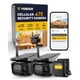 thumbnail image 1 of Cámara de seguridad Vosker VKX con energía solar 4G-LTE para exteriores, paquete de 2, 1 of 9