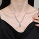 thumbnail image 5 of Collar Colgante de Moissanita de 1.5 Uds Collar Delicado Cadena Color D VVS1 Collar Colgante de Plata Esterlina 925 para Mujer, 5 of 8