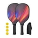 thumbnail image 2 of Paletas De Pickleball, 4 Bolas, Raquetas Ligeras De Pickleball Para Hombres, Mujeres, Niños, Estilo L, 2 of 5