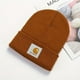 thumbnail image 4 of Warm and Cozy Unisex Knit Beanie with Solid Color and Skull Design - Perfect for Skiing, Autumn, and Winter, 4 of 5
