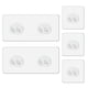 thumbnail image 1 of Repuesto adhesivo para estante de ducha, paquete de 5 ganchos adhesivos para estante de ducha, accesorios de almacenamiento para baño, ganchos adhesivos resistentes para cocina, cesta para estante de, 1 of 5