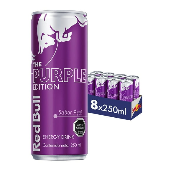 Red Bull Bebida Energética Pack 8 Latas Acai 250Ml