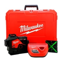 Milwaukee - Nivel Laser Verde 3 Lineas 360 M12 3632 21