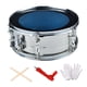 thumbnail image 3 of Tambor De 13 Pulgadas Con Correa Para El Hombro, Instrumentos Musicales Para Ni?os Y Adolescentes, Color Plateado, 3 of 5