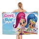 thumbnail image 1 of Shimmer y Shine Toalla de playa de secado rápido con diseño temático, regalo para mujeres y niñas, ideal para cumpleaños, fans, amantes de la música, uso en la playa o al aire libre, 78 × 150 cm, 1 of 6