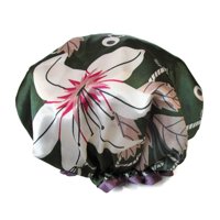 Gorro De Ducha Zkllghe Para Mujer, Impermeable Y Reutilizable