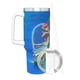 thumbnail image 3 of Peter Pan Vaso aislado de acero inoxidable con asa, diseño temático, regalo para familia, amigos y fans; incluye pajita y encaja en el portavasos estándar, 40 oz, 3 of 6