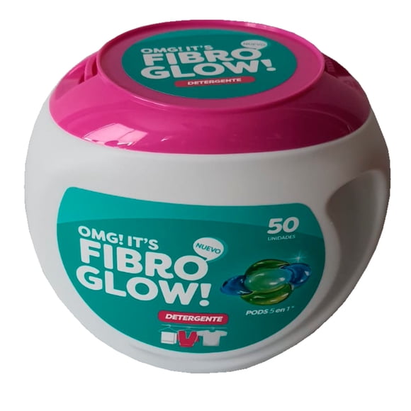 Detergente ropa pods, 50 un