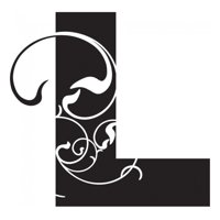 Rienda Libre Graphics - Decomural Personalised Letter Swirl Design Ws-44219