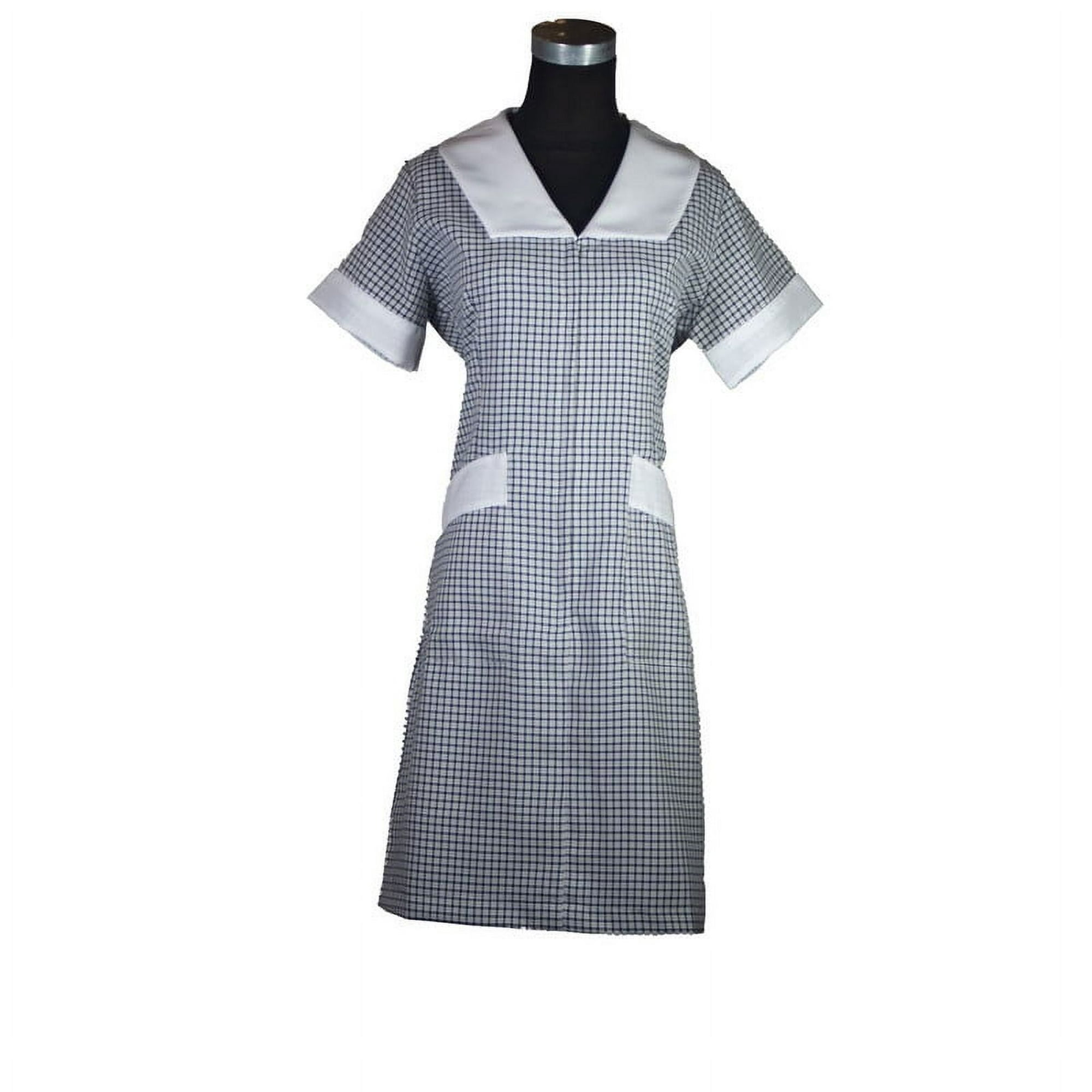 Ecclenan - Delantal Escoces Azul Talla Xxl