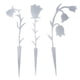 thumbnail image 2 of 3 Piezas Estacas De Flores Decoración Peque?as Estacas De Jardín Para Cama De Flores De Tumba De Primavera Blanco, 2 of 5