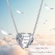 thumbnail image 3 of Dije Corazón Alas Ángel Circonia Compatible Pandora, 3 of 3