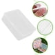 thumbnail image 3 of Caja de almacenamiento transparente rectangular con tapa, caja de polipropileno, caja de embalaje de plástico transparente de 150 mm de largo., 3 of 5